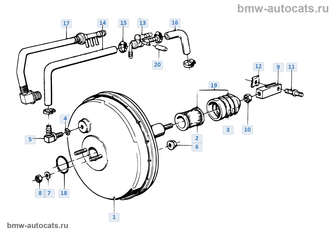 клапан на вакуумном усилителе bmw e30 клапан на вакуумном усилителе bmw e30