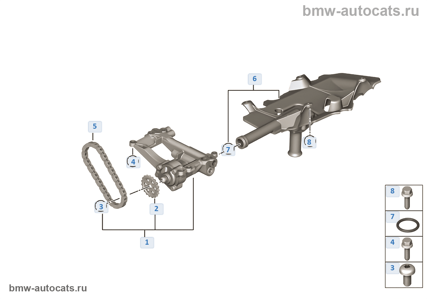 Smazochnaya Sistema Maslyan Nasos S Priv Bmw X5 E70 X5 3 5d M57n2 Ssha