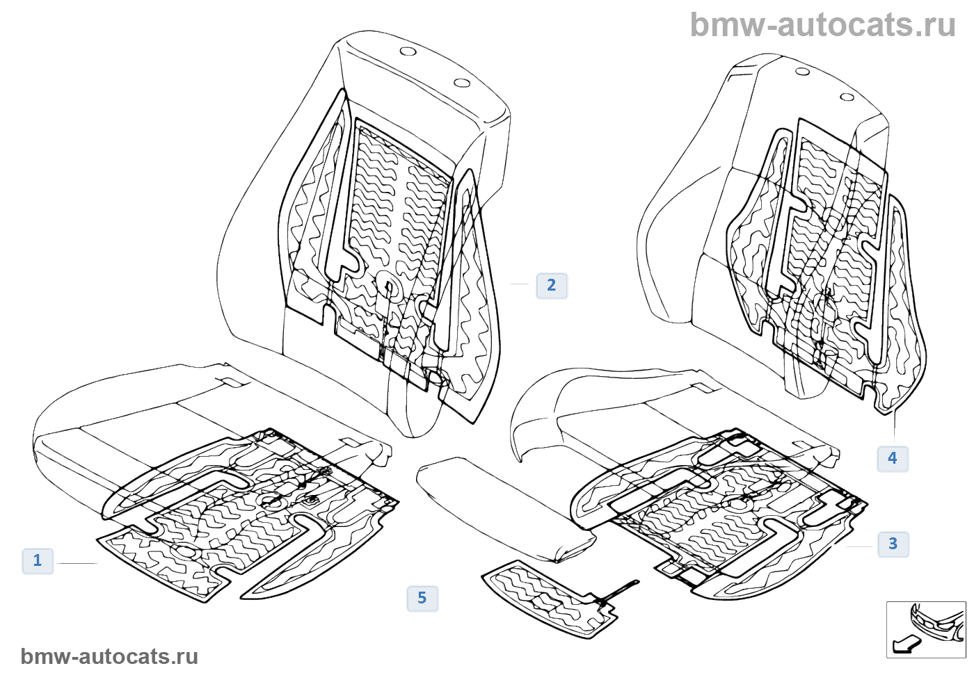 Сиденья Bmw E70 Купить