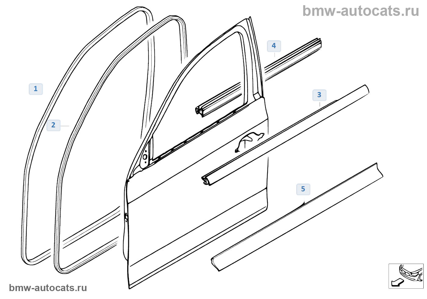 Уплотнитель Двери Бмв Е60 Купить