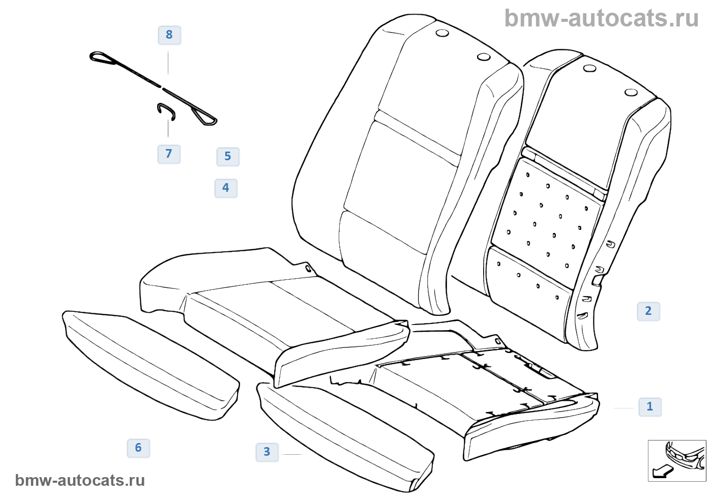 Сиденья Bmw E70 Купить