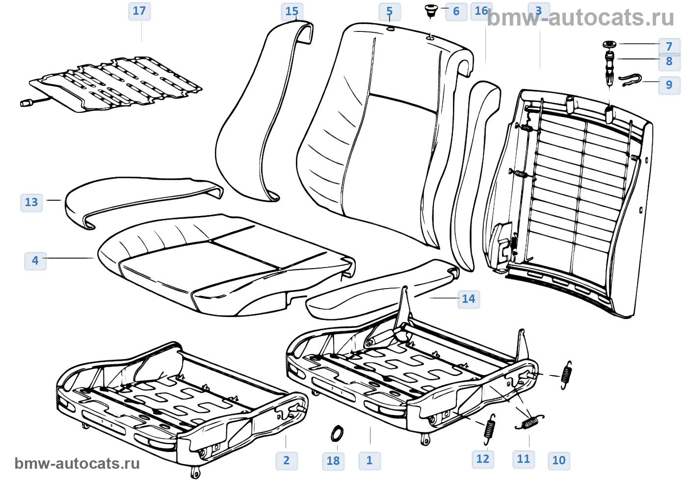 Сидящую разбор. Сиденье е39 BMW чертеж. BMW e34 каркас сидения. Каркас спинки сидения e60. Пружина спинки сиденья е34.