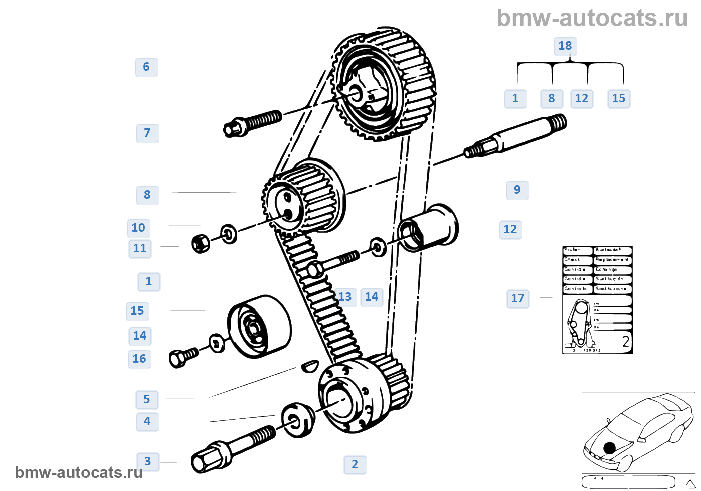 Ремень Грм Bmw E30 M40 Купить