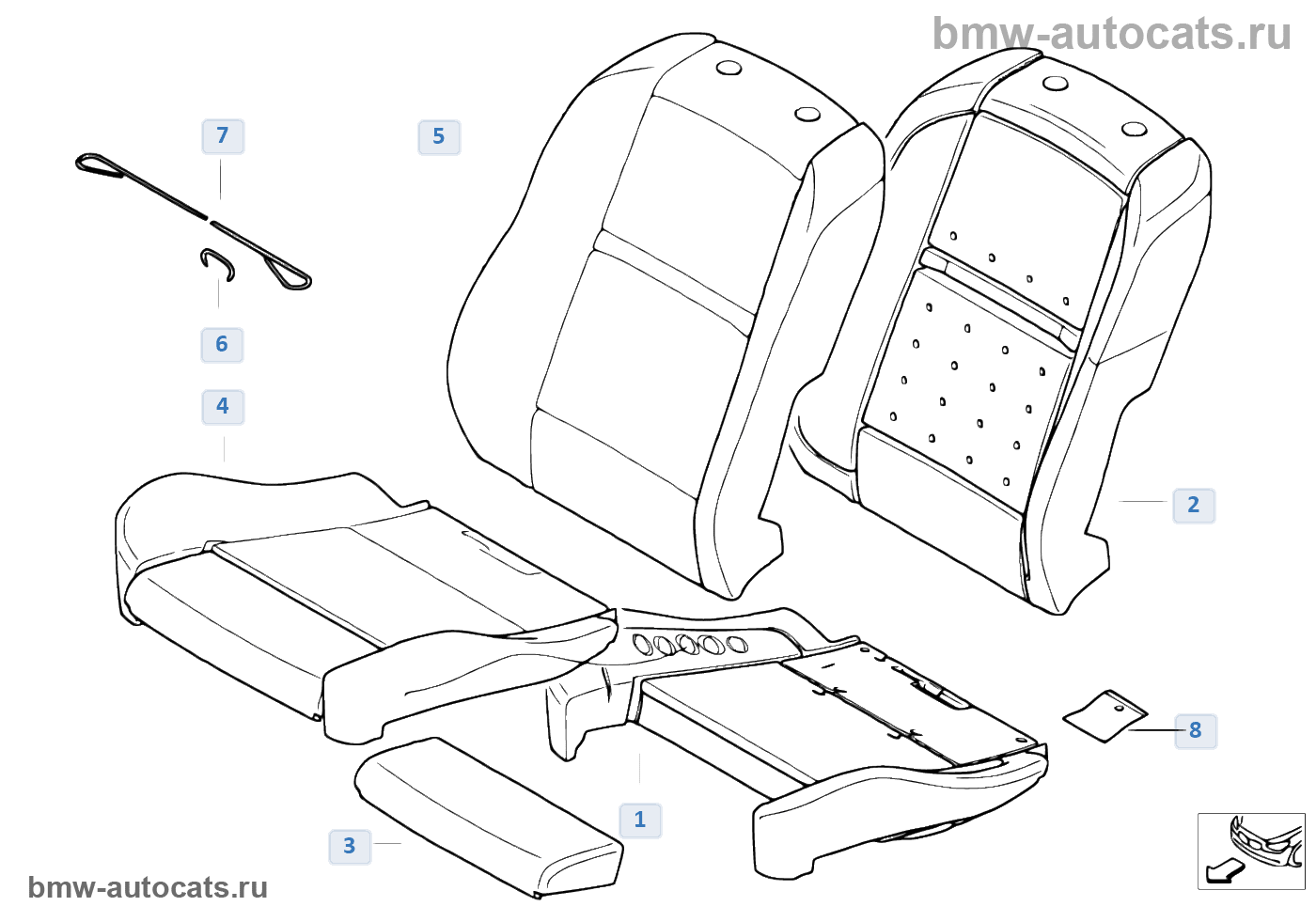 Сиденья Bmw E70 Купить