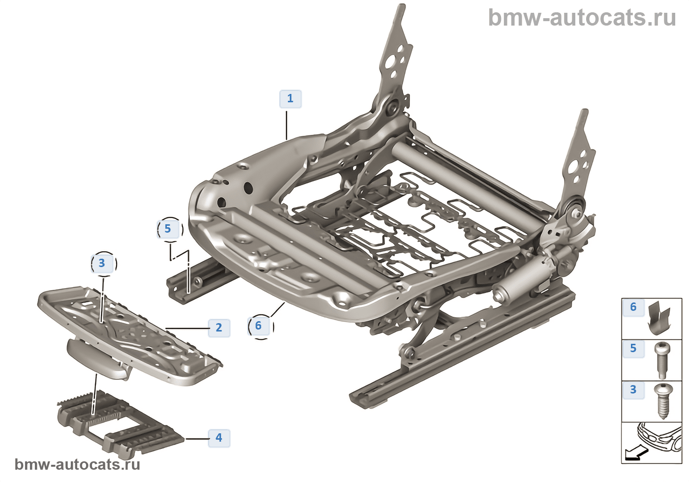 Купить Сидение Bmw X3