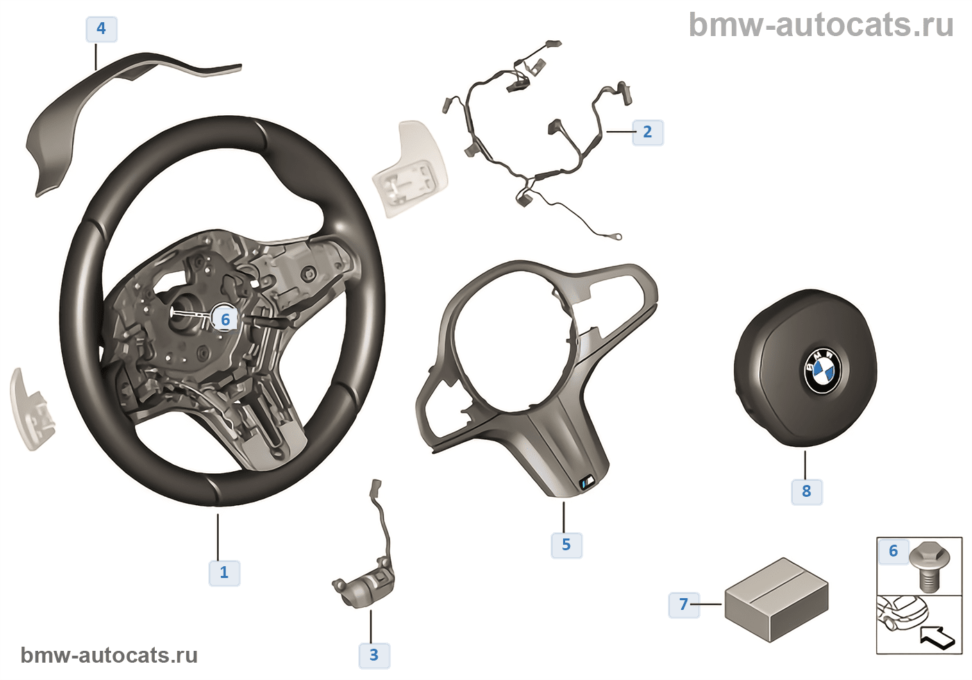 Рул хуз. Подрулевые лепестки BMW e90 проводка ремкомплект. BMW рулевое колесо с НПБ, кожа. Спортивное рулевое колесо с НПБ кожа (Sport-Lederlenkrad). Airbag BMW g01.